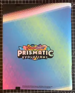 Pokemon S&V Prismatic Evolutions Collector Binder, Promos, & Poster - (No Packs) - Image 3