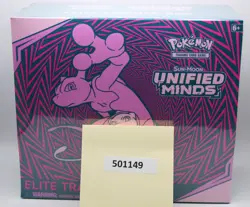 (501149) Pokemon SUN MOON UNIFIED MINDS ELITE TRAINER BOX -SEALED- view images 820650805844 - Image 1