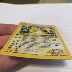 Pokemon TCG 1st Edition Lt. Surge's Raichu Gym Heroes 11/132 Holo Rare - Image 4
