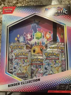 Pokemon TCG: Scarlet & Violet Prismatic Evolution Binder Collection Sealed🔥 - Image 1