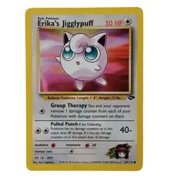 Erika's Jigglypuff - 69/132 Gym Challenge - Pokemon TCG - 2000 - Image 1