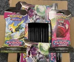 Pokemon TCG Fusion Strike Sleeved Booster Pack 36x Sealed Packs - Image 1