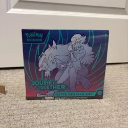 Pokemon TCG Journey Together Elite Trainer Box - ETB - NEW - Sealed IN HAND - Image 1