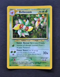 Bellossom 3/111 Neo Genesis Holo - Pokemon TCG Vintage Card - NM/LP - Image 1