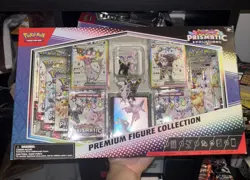 Pokemon TCG Prismatic Evolution Premium Figure Collection - New, Sealed, In Hand - Image 1