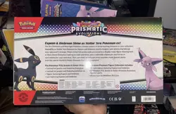 Pokemon TCG Prismatic Evolution Premium Figure Collection - New, Sealed, In Hand - Image 2