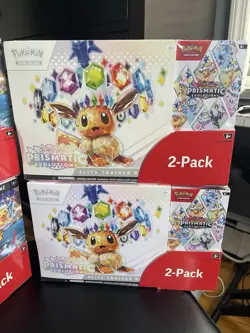 Pokemon Scarlet & Violet Prismatic Evolutions and Surging Sparks Costco Bundles - Image 2