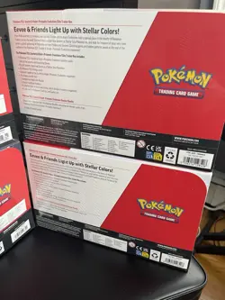 Pokemon Scarlet & Violet Prismatic Evolutions and Surging Sparks Costco Bundles - Image 4