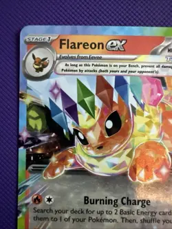Pokemon TCG Flareon Ex 014/131 NM Play Stamp Prize Pack Series 7 - Image 2