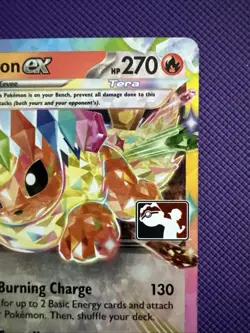 Pokemon TCG Flareon Ex 014/131 NM Play Stamp Prize Pack Series 7 - Image 3