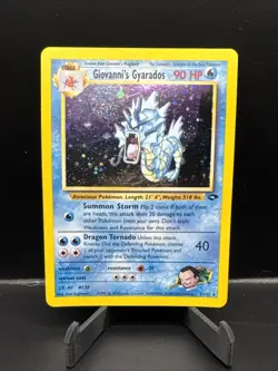 Giovanni's Gyarados Holo Rare 5/132 Pokemon Gym Challenge NM - Image 1