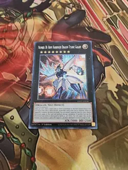 Number 38: Hope Harbinger Dragon Titanic Galaxy RA02-EN036 PCR 1ST ED NM Yugioh - Image 1