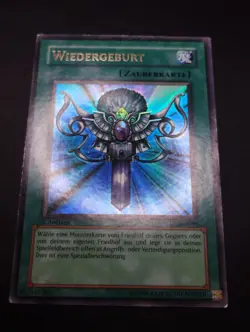 YUGIOH 2003 | MONSTER REBORN | LOB-G096 (LOB-118) | 1ST EDT GERMAN | VG-EX (MP) - Image 5
