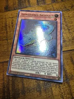 Animadorned Archosaur MP21-EN062 1st Edition Ultra Rare PL + BONUS - Image 1