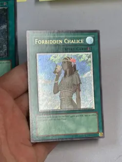 YUGIOH GREY/Double Forbidden Chalice RGBT-EN061 Ultimate 1st Edition NM 154.15 - Image 5