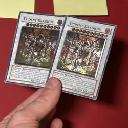 YUGIOH GREY/Double Trident Dragion RGBT-EN043 Ultimate Rare 1st Edition LP 147.5 - Image 5