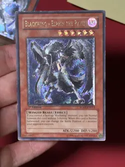 YUGIOH GREY/Double Blackwing Elphin RGBT-EN013 Ultimate Rare 1st Edition MP ($38 - Image 2