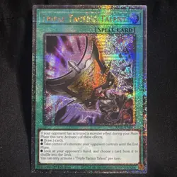 Yugioh! Triple Tactics Talent - RA01-EN063 Quarter Century Secret Rare - 1st Ed - Image 1