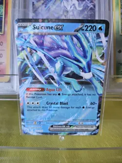 Suicune ex 010/034 Holo Pokemon Trading Card Game Classic Mint Pokemon Card - Image 1