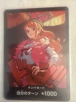 DON!! Nami EB03 Japanese ONE PIECE Card Heroines Edition US SELLER - Image 1