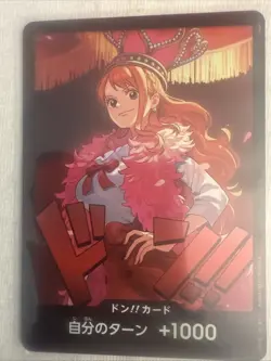 DON!! Nami EB03 Japanese ONE PIECE Card Heroines Edition US SELLER - Image 2