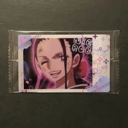 S3188 Nico Robin OP1-7 Japanese One Piece Itajaga Wafer Card Sealed N19 - Image 1