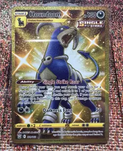 Pokemon TCG Houndoom 179/163 Battle Styles Raw Card - Image 1