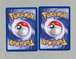 1999 Pokemon Moltres Black Star Promo #21 Lot 2 Cards Played - Image 2