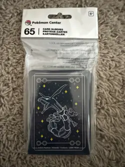 Pokemon Center: Rayquaza Among The Stars Card Sleeves (65 Sleeves) Sealed - Image 1