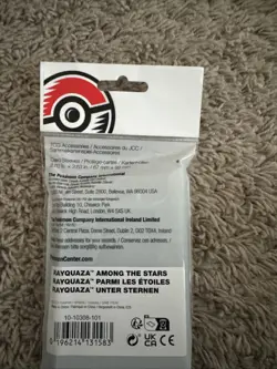 Pokemon Center: Rayquaza Among The Stars Card Sleeves (65 Sleeves) Sealed - Image 2