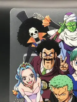 Goku Zoro DRAGON BALL ONE PIECE 40th weekly JUMP Card TCG MORINAGA No.029 F/S - Image 2