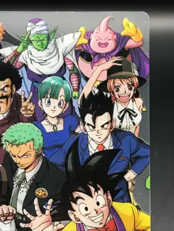 Goku Zoro DRAGON BALL ONE PIECE 40th weekly JUMP Card TCG MORINAGA No.029 F/S - Image 5