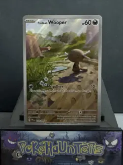 Pokemon Card Paldean Wooper 102/094 Phantasmal Flames Near Mint - Image 1