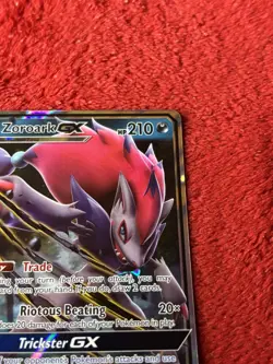 Zoroark GX 53/73 Shining Legends Holo Pokemon Card Near Mint - Image 2