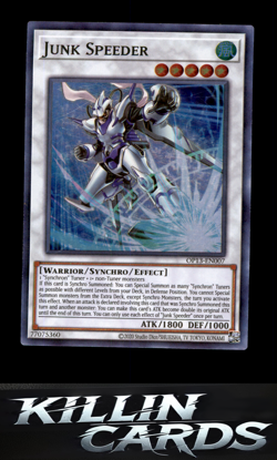 Junk Speeder OP13-EN007 Super Rare OTS Tournament Pack 13 YuGiOh Card LP - Image 1