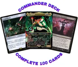 Dr. Eggman/Robots/Constructs/Artifacts/Custom Commander/EDH Deck 100 Cards MTG - Image 1