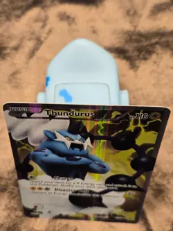 Thundurus Full Art 97/98 Emerging Powers Ultra Rare Holo BW Pokemon Cards TCG - Image 3