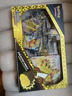 Pokemon Cards Crown Zenith Pikachu Vmax Premium Collection Box Sealed 7 Packs - Image 3