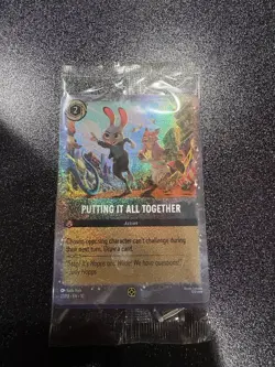 Lorcana Putting It All Together Zootopia Movie Promo Card - Image 1