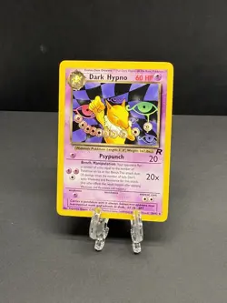 Dark Hypno (26) 26/82 Team Rocket Pokemon Card Vintage WOTC | LP - Image 1