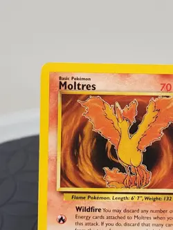 Moltres Pokemon Card Fossil Set Non-Holo Rare 21/62 Near Mint - Image 4