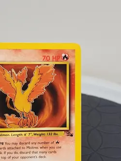 Moltres Pokemon Card Fossil Set Non-Holo Rare 21/62 Near Mint - Image 5