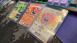 3x CARD POKEMON LOT! - TWM /167 - ogerpon EX - 040 - 077 - 192/167 - #ccc - Image 1