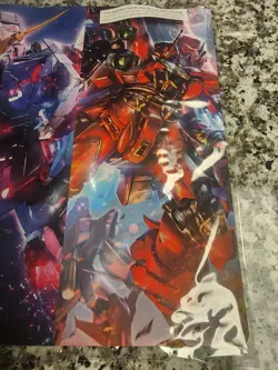Gundam TCG Card Game: First Combat EVX-01 Playmat (New, Factory Sealed) *English - Image 3