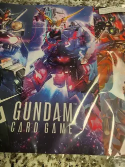 Gundam TCG Card Game: First Combat EVX-01 Playmat (New, Factory Sealed) *English - Image 4