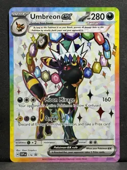 Umbreon 176 & Espeon 175 Promo Cards Prismatic Evolutions NM - Image 2