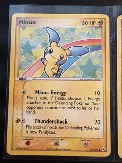 Plusle and Minun Hidden Legends 69/101 67/101 Pokemon Card Connected Art - Image 2