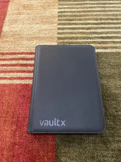 Vaultx 9-Pocket Exo-Tec Zip Binder - Black - Holds 360 Cards - Excellent Cond - Image 1
