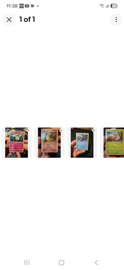 Pokemon 4 card French Lot Charmander and Macdonalds cards - Image 1