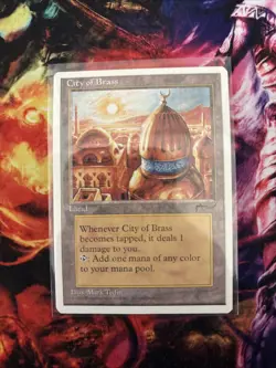 Magic the Gathering (NM) City Of Brass Chronicles MTG Vintage 1995 - Image 1